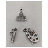 3 silver charms the capital, paint palette