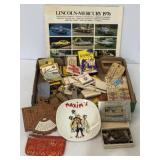Local matchbooks, trinkets, & other advertising