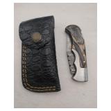 Pocket knife with case