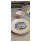 Kentucky cup and saucer miniature