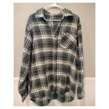Stanley flannel shirt size L.  W/ tags