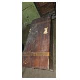 Standard line cedar chest with assorted linen