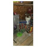 Christmas lights and christmas decorations