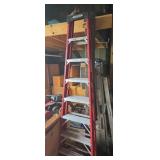Werner 8ft fiberglass step ladder