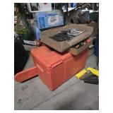 Echo chainsaw case ,chainsaw and tools assortment