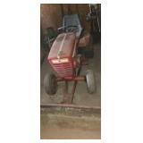 Wheel horse g a rden tractor with hydraulic plow