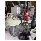 3 1/2 foot birdfeeder planter, and big buster
