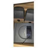 Acoustix 3 cd sterio system