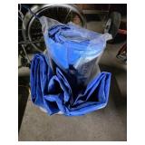 2 large poly tarps