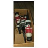 Lighted nut cracker garden steaks