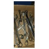 Double close end wrench assortment various brands
