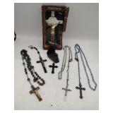 Rosary beads crucifix