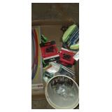 Valve stems , buff pads , pencils,  clamps and
