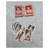 Pin up playing cards