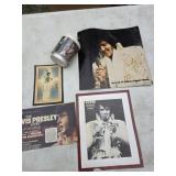 Elvis mug, photo album and pictures