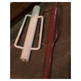 2 steel post drivers 2ft and 3ft