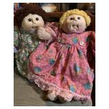 2 Cabbage Patch Kids dolls