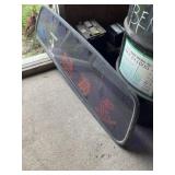 Full size rear ram truck window with graphics