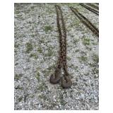16 foot tow chain with hooks