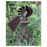 4 foot steel windmill
