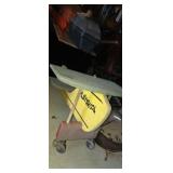 Playskool wooden airplane ride-on toy from the