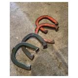 2 sets of double ringer horseshoes