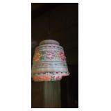 1970s Lawnware Hanging Swag Lamp