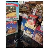Christmas village scene sets