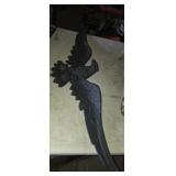Plastic eagle barn decoration