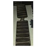 2 Cast iron corn bread pans unmarked