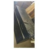 Black painted 6 drawer dresser