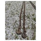 20 foot tow chain with hooks
