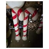 2 -  40" Candy Cane Blowmolds