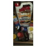 Starting fluids,  weed and insects killer, carb