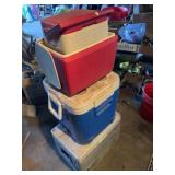 Coleman and igloo cooler collection