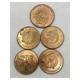 Elk Lodge golden anniversary medallions