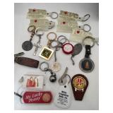 Vintage keychains