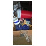Advertising cups ,drink jug, and Disney glasses