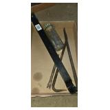 Crow bar, nail puller,  prybar
