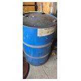 Blue metal 55 gal barrel