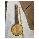 Small homemade banjo
