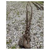 20 foot tow chain with hooks