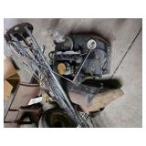 Zero Turn mower motor with tripod