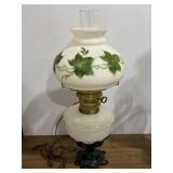 Modernized electrified Aladdin Model B oil lamp
