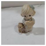 2001 precious moments figure 3.5in tall