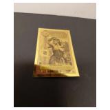 1/4 Florida GoldBack  1/4000th Troy Ounce 24K