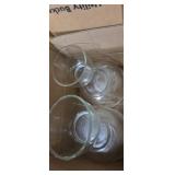 Glass mixing bowls ( fire king) and unbranded