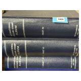 Stack of 3 International Postage Stamp albums,