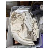 Tote ofBlankets and sheets and more