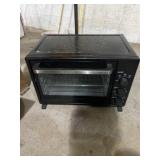 XL Toaster Oven in black with a 34-quart